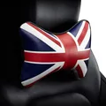 Jubilee-Oreiller cervical pour sièges de voiture soutien cervical confortable coton PP Union Jack