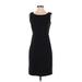 Milly Casual Dress - Sheath: Black Solid Dresses - Women's Size 0