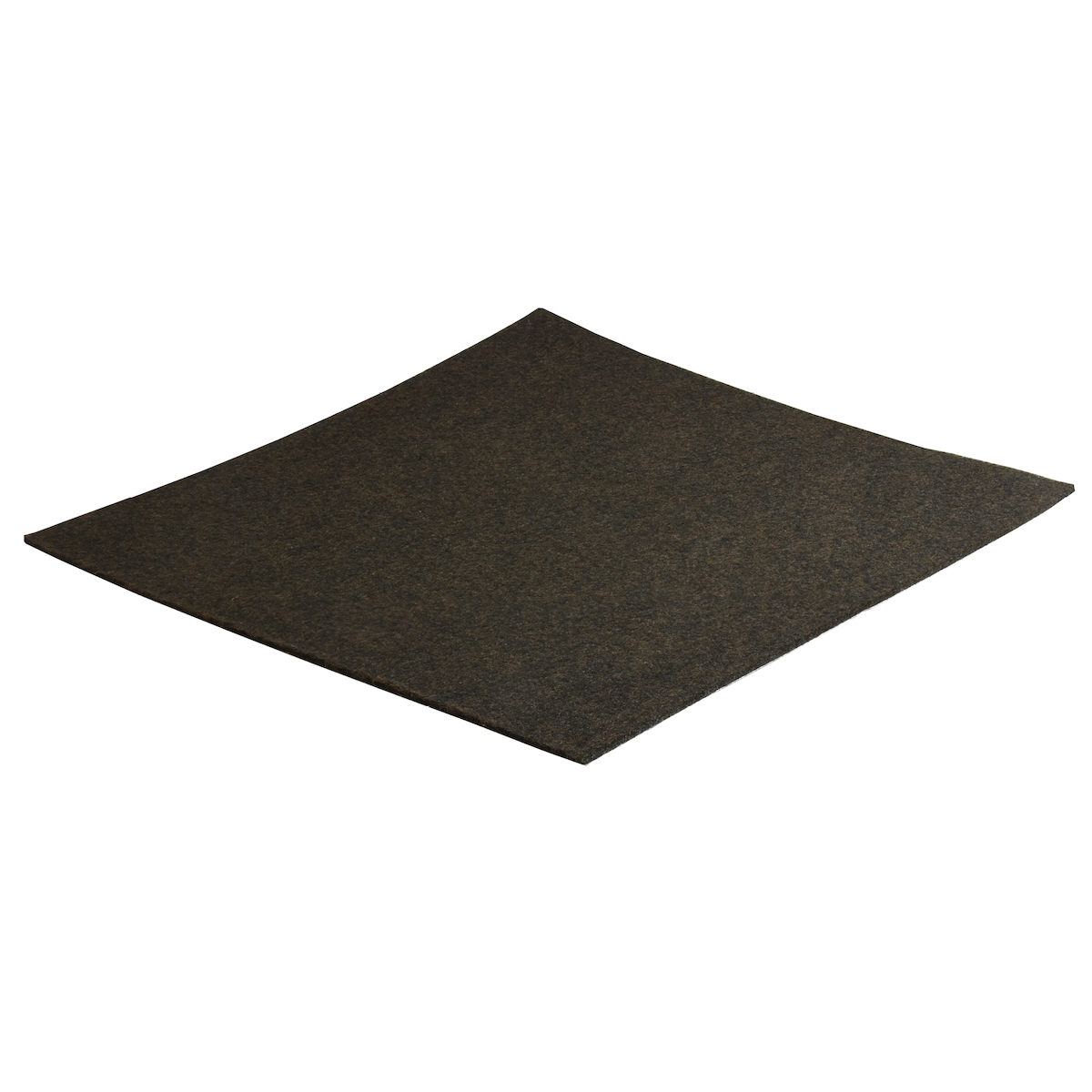 WAGNER Filz Platte - 200 x 200 x 3 mm, selbstklebend, braun, für Filzgleiter, Schutzpads oder zum Basteln - 15176299 Image