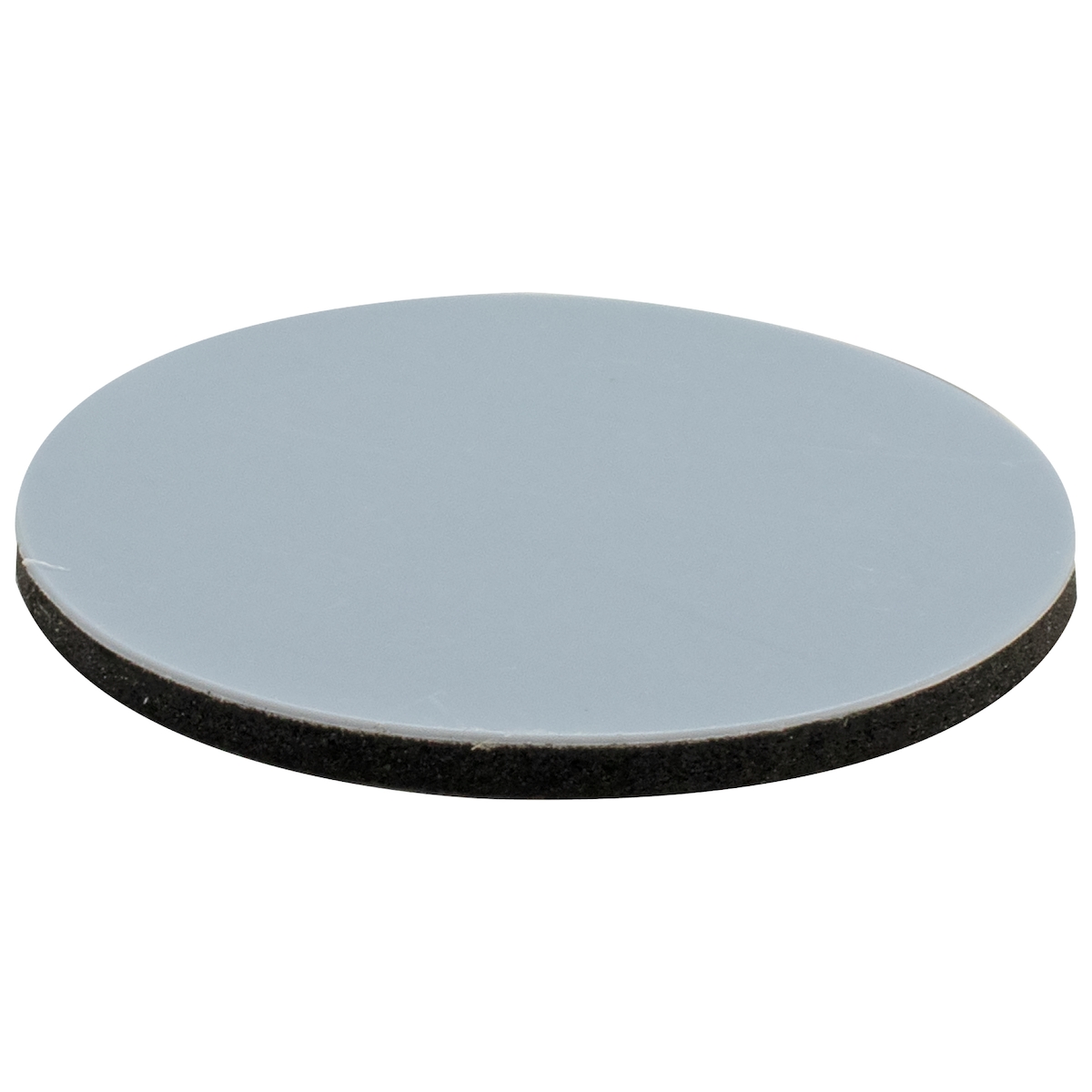 WAGNER PTFE Gleiter 12tlg. - Ø 25 x 1,5 mm, Spezialkunststoff, selbstklebend, grau, als Gleitpad, robust - 16112599 Image