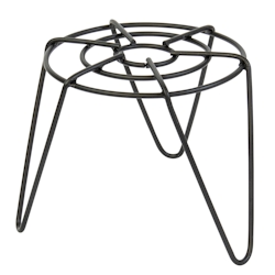 WAGNER Pflanzenständer HAIRPIN STYLE - Ø 22 x 20 cm, für Außen + Innen, Stahldraht schwarz, Tragkraft 40 kg - 25052001 Image