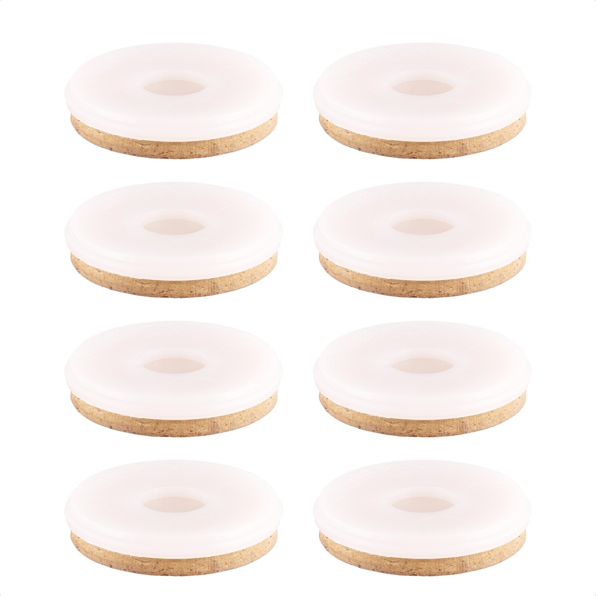 WAGNER QuickClick® Filzgleiter Spezial SYNO - 8er-Set Ersatzgleiter Ø 40 mm - für Basis Ø 17 mm - DE Ware - 15784500 Image