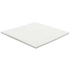 WAGNER Filz Pad - 100 x 100 x 3 mm, selbstklebend, weiß, für Filzgleiter, Schutzpads oder zum Basteln - 15171199