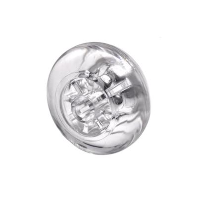 WAGNER Ersatz SKATERRAD - Durchmesser Ø 80 x 20 mm, Bohrung Ø 8 mm, Kunststoff, transparent, Tragkraft 40 kg - 03908501 Image