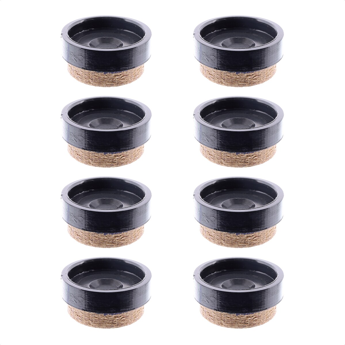 WAGNER QuickClick® Filzgleiter Spezial SYNO SLIM - 8er-Set Ersatzgleiter Ø 17 mm für Basis Ø 17 mm, DE Ware - 15784700 Image