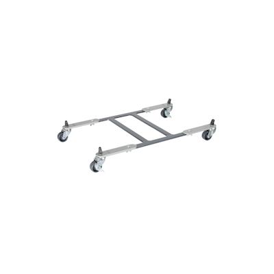WAGNER Pflanzenroller SUN CITY SQUARE 44-60 x 30 x 6 cm, ausziehbar, außen & innen, Stahl, Tragkraft 100 kg - 20082001 Image