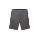 TOM TAILOR Herren Regular Cargoshorts, schwarz, Uni, Gr. 28