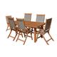 Outdoor Dining Table Set - Four Or Six Seater Set! | Wowcher