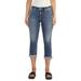 Elyse Luxe Stretch Comfort Fit Capri Jeans