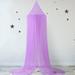 Xyer Mosquito Net Soft Star Sequin Net Yarn Cute Canopy Crib Curtain for Baby Room Champagne