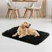 KANY Pet Beds Clearance Cat Beds Dog Bed Home Warm Pet Dog Blanket Cat Blanket Pet Plush Mat Solid Color Pet Mat Dog Pillow Medium Dog Bed Kitten Bed (Black 30.7 Ã—21.2 )