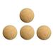 4 Pcs Kids Soccer Ball Kids Football Baby Wooden Toys Tabletop Soccer Ball Mini Football Bamboo Wooden Child Baby