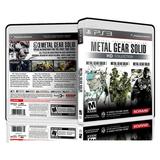 Metal Gear Solid HD Collection - Custom Replacement PS3 Cover and Case. NO GAME!