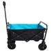 Jump Into Fun Collapsible Wagon Mini Wagons Carts Heavy Duty Foldable with Push Bar Beach Wagon with Big Wheels for Sand Wagons for Kids for Camping Shopping Garden Utility Wagon Beach Cart