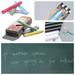 EIMELI Large Green Matte Chalkboard Vinyl Adhesive Paper Wall Decal Poster (17.7 X 78.7 ) Blackboard Roll Paint Alternative With Chalks Peel and Stick DIY Wallpaper Cricut Size