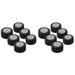 12 Pcs Plastic Axle Pressure Pulley Audio Parts Tape Stereo Player Pinch Roller Cassette Players Deck Voice Recorder Magnetic Repair