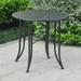 TJUNBOLIFE Mandalay 30-inch Iron Patio Bistro Table Bronze
