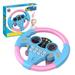 Electric Simulation Steering Wheel Toy With Light And Sound Educational Children Co-Pilot Children S Car Toy Vocal Toy Gift