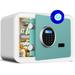 RETLLAS 1.0 Cubic Feet Fireproof Safe | Secure Home Safe for Money | Wall Mountable with Motion Sensor Lights | Blue & White