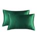 MPWEGNP 20x26 For Hair 2 And Cases 2 Pillowcases Skin Satin Covers Standard Satin Pack Of Inches Set Home Textiles Fabric for Decorative Pillows Decorative Pillows for Couches And Sofas