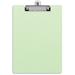 Piasoenc Wood Clipboards Recycled Hardboard ClipBoards Green Clipboard for Office School Teacher A4 Standard Size 9 x 12.5 Paper Clip Holder Document Holder Writing Board with Pen Holder