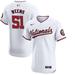 Jordan Weems Men's Nike White Washington Nationals Home Elite Custom Jersey