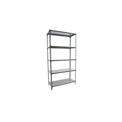 SimonRack Simonclick schraubenloses Metallregal 5 Böden. Farbe ANTHRAZIT/VERZINKT 1800x900x500 mm Image