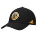 Men's adidas Black Boston Bruins Circle Logo Flex Hat