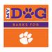 Imperial Clemson Tigers 10" x 10.5" My Dog Barks Wood Wall Art