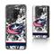 Columbus Blue Jackets Galaxy Stripe Clear Ice Case