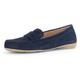 Mokassin GABOR Gr. 41, blau (dunkelblau) Damen Schuhe Slip ons