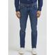 Slim-fit-Jeans LEE "LUKE" Gr. 34, Länge 34, blau (peace train) Herren Jeans Slim Fit