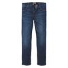 Stretch-Jeans WRANGLER "Greensboro", Herren, Gr. 31, Länge 30, blau (for real), Denim/Jeans, Obermaterial: 92% Baumwolle, 7% Polyester, 1% Elasthan, casual, straight fit lang, Jeans, Regular Straight fit