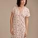 Lucky Brand Mini Short Sleeve Slip Dress - Women's Clothing Dresses Mini Dress in Peach Blush Multi, Size M