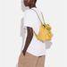 Coach Bags | Coach Pebble Leather Mini Turnlock Backpack. | Color: Yellow | Size: Os