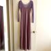 Free People Dresses | Free People, Beautiful Long Lace Dress Never Wore Before. | Color: Brown | Size: S