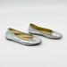 J. Crew Shoes | J. Crew Crewcuts Kids Silver Flats | Color: Silver | Size: 3g