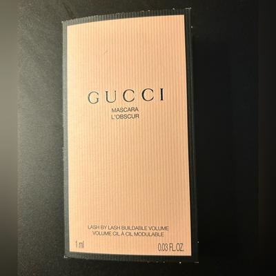 Gucci Makeup | Bnwt Travel Gucci Mascara L'obscur | Color: Black | Size: Os