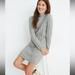 Madewell Dresses | Madewell Women’s Donegal Rolled Mockneck Sweater Dress Size Xxs | Heather Grey | Color: Gray | Size: Xxs