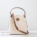 Tory Burch Bags | Nwt Tory Burch Blake Canvas Bucket Bag Crossbody In Canvas/Classic Cuoio | Color: Brown/Cream | Size: Os