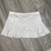 Nike Skirts | Nike Medium Tennis Skirt Skort Womens Athletic White Dri Fit Golf | Color: White | Size: M