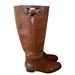 Burberry Shoes | Burberry Tall Riding Boots Calfskin Leather Novacheck Boots Women’s Size 6 1/2 | Color: Brown/Tan | Size: 6.5