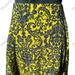 Anthropologie Skirts | Anthropologie Nwt Maeve Yellow & Navy Jacquard Damask Short Skirt Small | Color: Yellow | Size: S