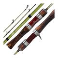 Fishing Rod Ultralight Carbon Rods Action Spinning Casting Fishing Rods 2 section and 3 section UL L power Travel Rod Fishing Combos (Color : 1.53 spinning)