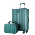 Travel Suitcases with Wheels Luggage Set Suitcase Trolley Case Password Box Large Capacity Business Trip Portable Suitcase Multifunctional Suitcase (Color : H, Taille Unique : 20in)