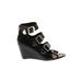 BCBGeneration Wedges: Black Shoes - Women's Size 6