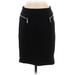 MICHAEL Michael Kors Casual Skirt: Black Solid Bottoms - Women's Size 4