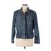 J.Jill Denim Jacket: Short Blue Jackets & Outerwear - Women's Size Medium