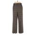 Marc Jacobs Wool Pants - High Rise: Brown Bottoms - Women's Size 8