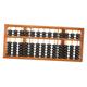 TOYANDONA 4pcs Children's Abacus Chinese Math Beads 7 Beads Abacus Kids Toys Abacus for Kids Adult Toy Abacus Tool Calculating Chinese Abacus Decor Wooden Student Solid Wood School Supplies